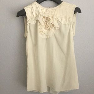 EUC BCBG floral blouse
